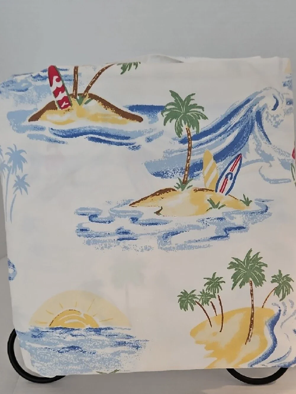 Pottery Barn Kids Island Surf Cotton Twin Duvet Cover